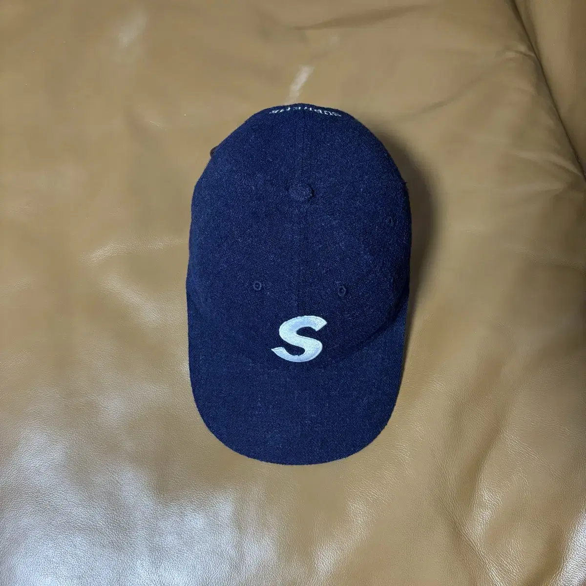 Supreme 슈프림 네이비 S로고 6패널 볼캡 모자 (Navy)