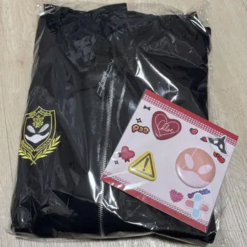 사화차 크로에 갸루 의상 기념 사화차와 같은 후드티 캔뱃지