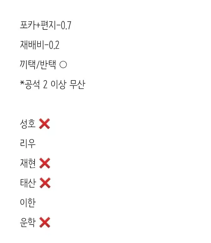 리우이한) 보이넥스트도어 보넥도 원더풀데이 분철합니다