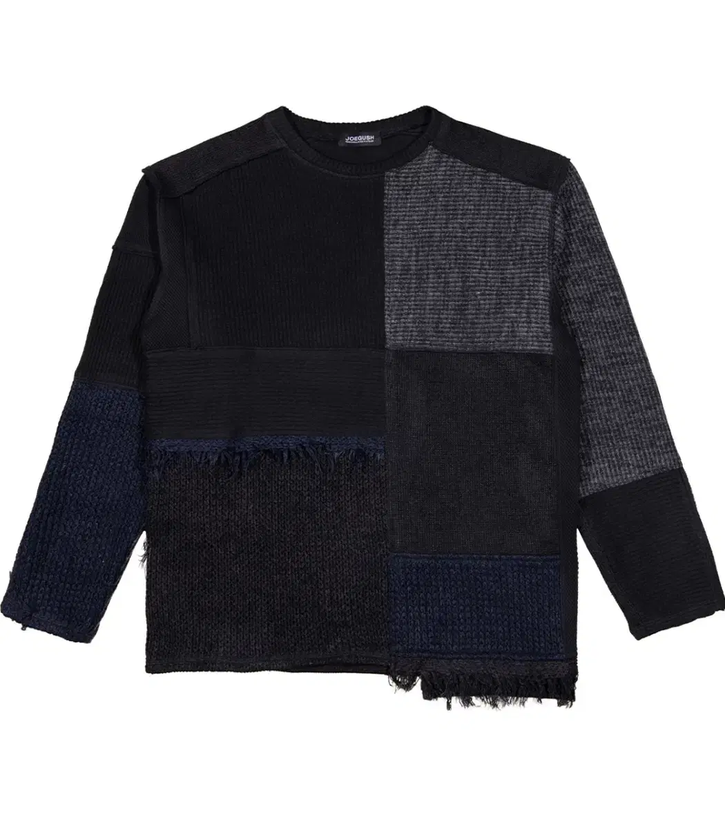 JOGUSH Patchwork Knit(BLACK) 조거쉬 니트 (택포)