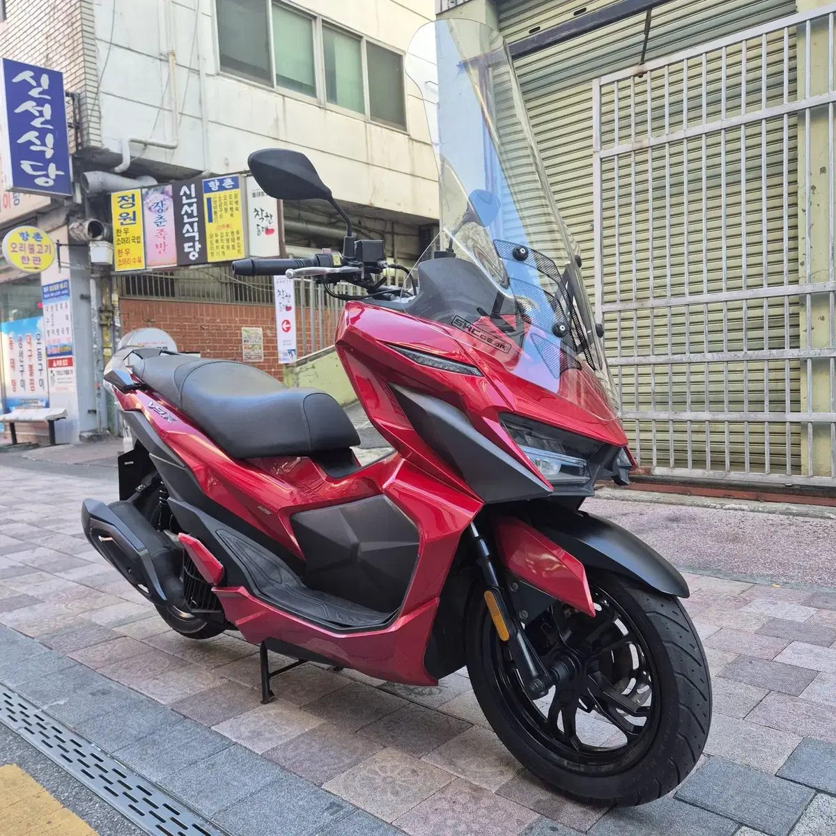 부산 센터판 S급 SYM VSX125 판매합니다.