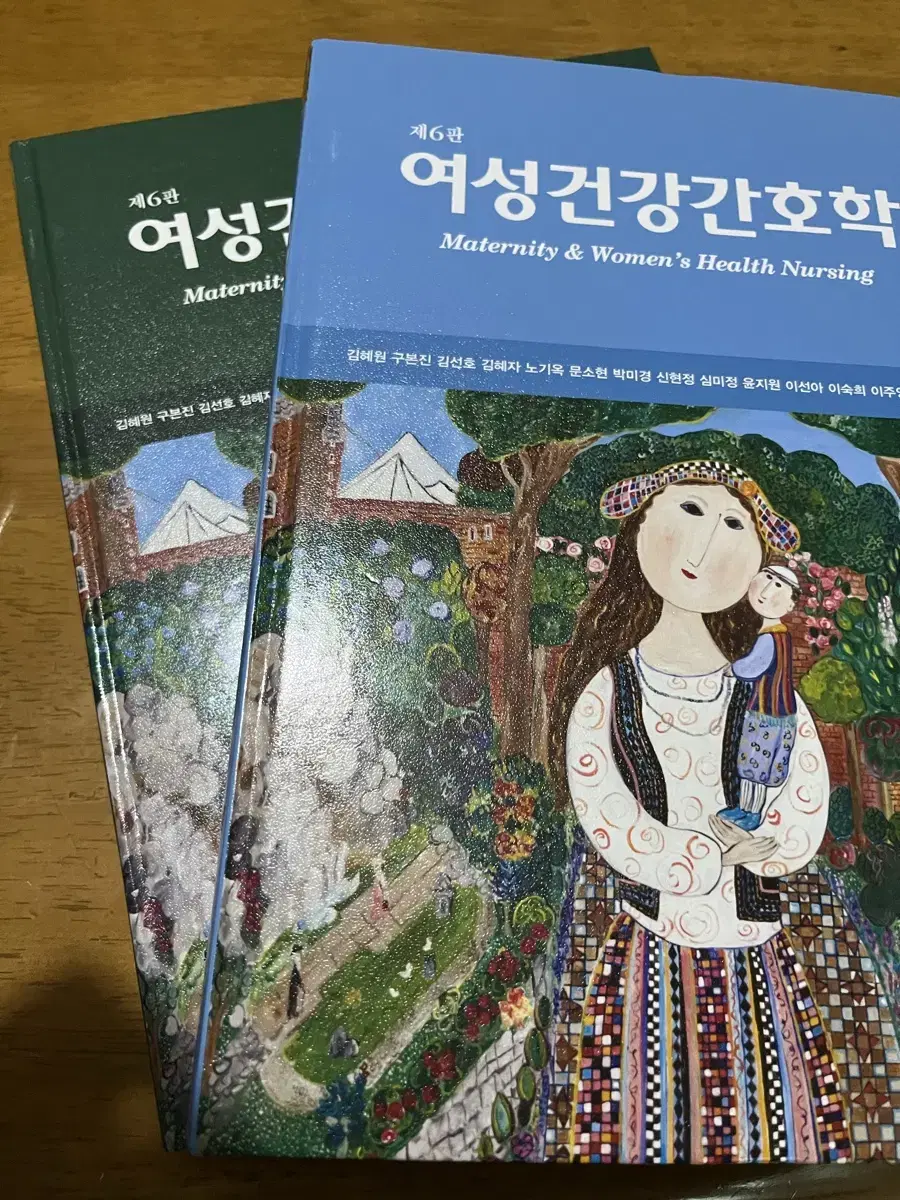 [중고/ 일괄판매/ 필기 없음] 현문사 6판 여성건강간호학 1,2