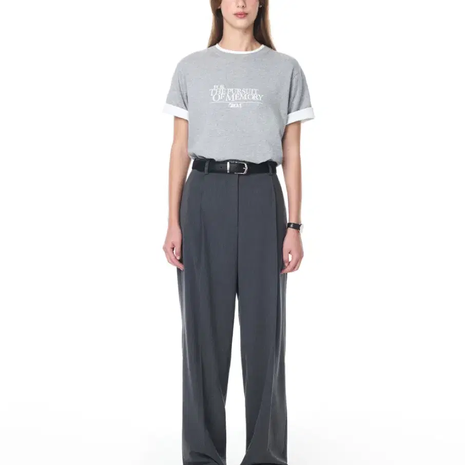 그로브 바지(ROW PANTS in grey)