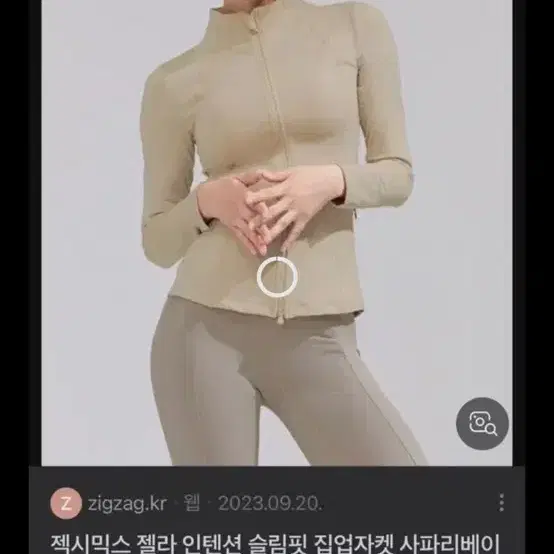 젝시믹스 집업