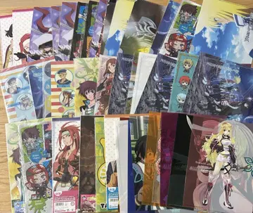 테일즈 시리즈 클리어 파일 묶음 판매 테일즈 오브 엑실리아 48장