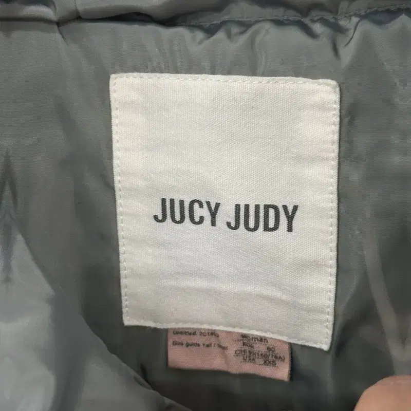 만원샵 JUCY JUDY 구스다운 너구리털 롱패딩 85 M00421