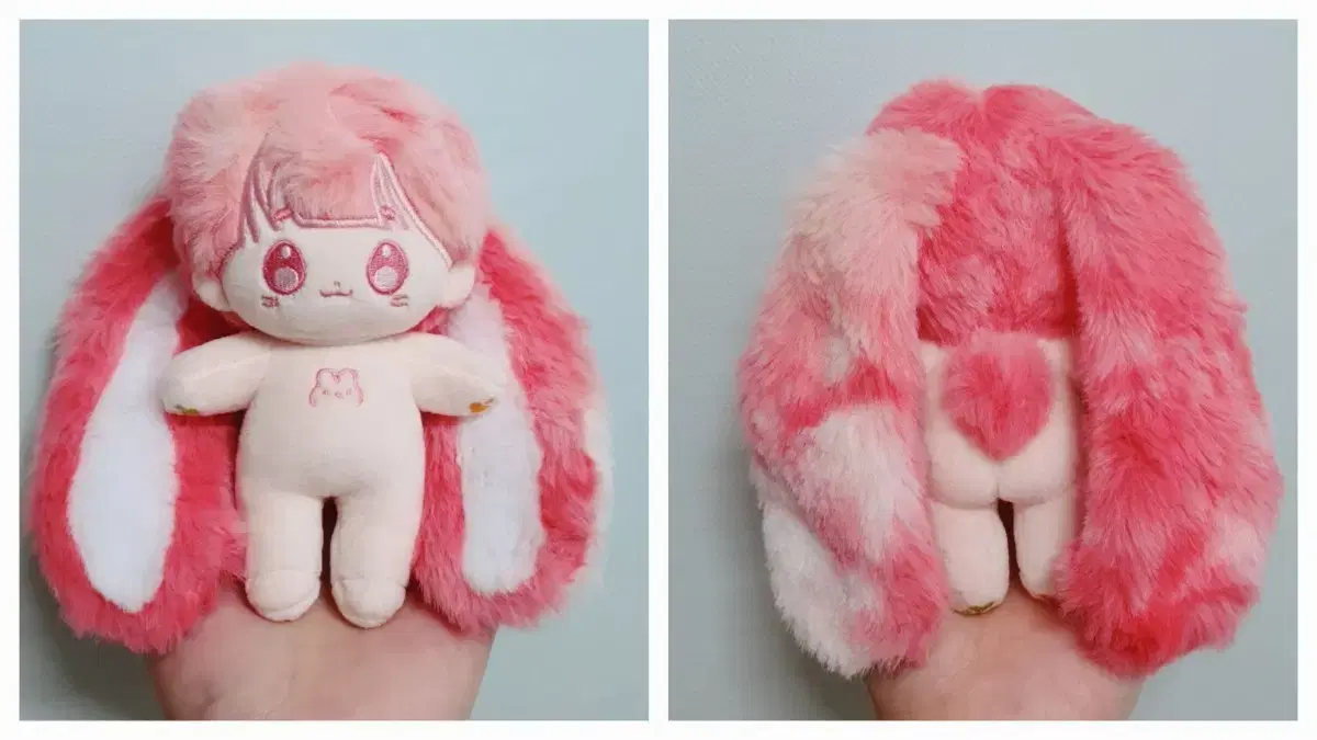 10cm 솜인형 딸기라떼포리