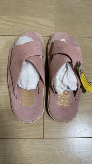 ISLANDSLIPPER 스웨이드 핑크 아일랜드 슬리퍼 25cm