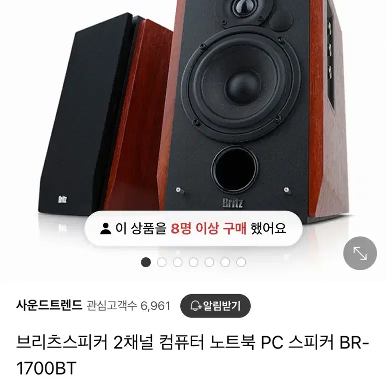 브리츠 스피커 BR-1700BT