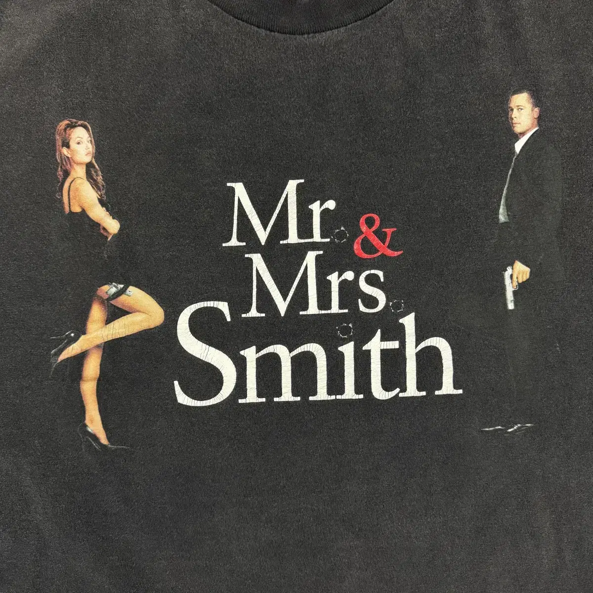 Vintage 2005 Mr&Mrs Smith Promo Tee