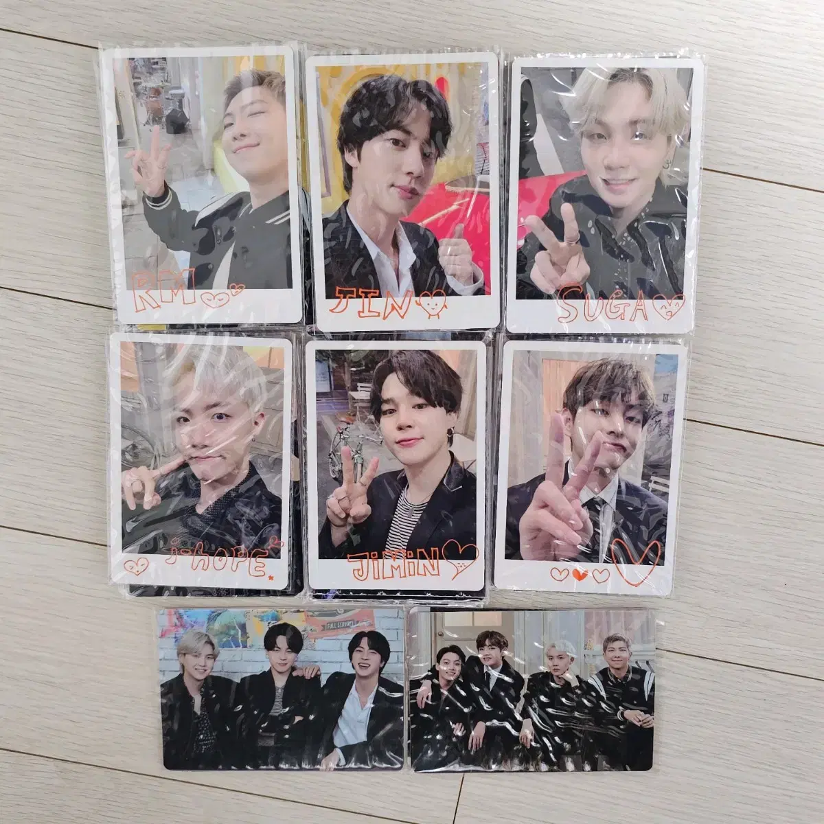 62. PTD 1st Part 2nd Mini Photocard BTS 6 Members + Group (Jungkook)