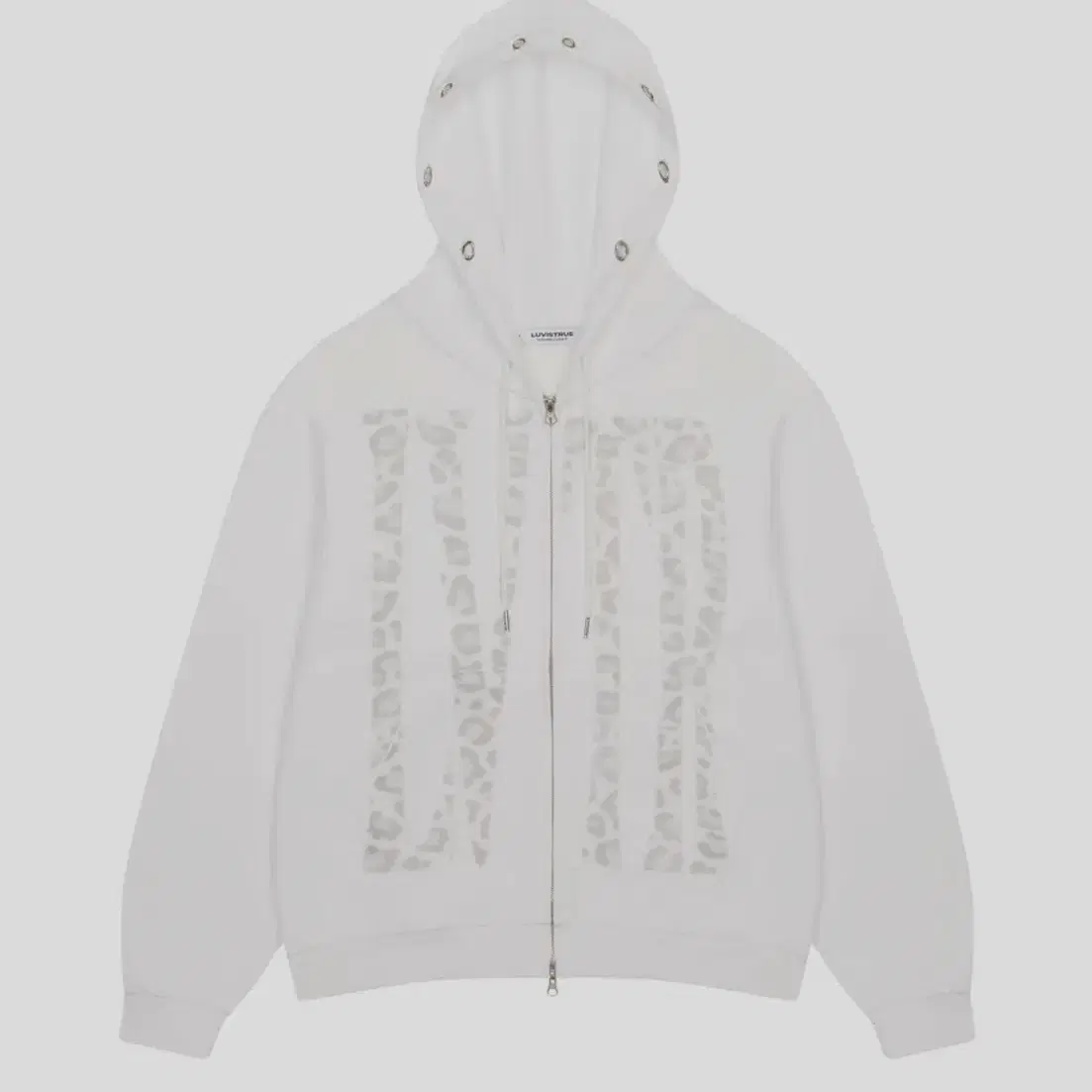 러브이즈트루 LVTR HOOD ZIPUP(WHITE)