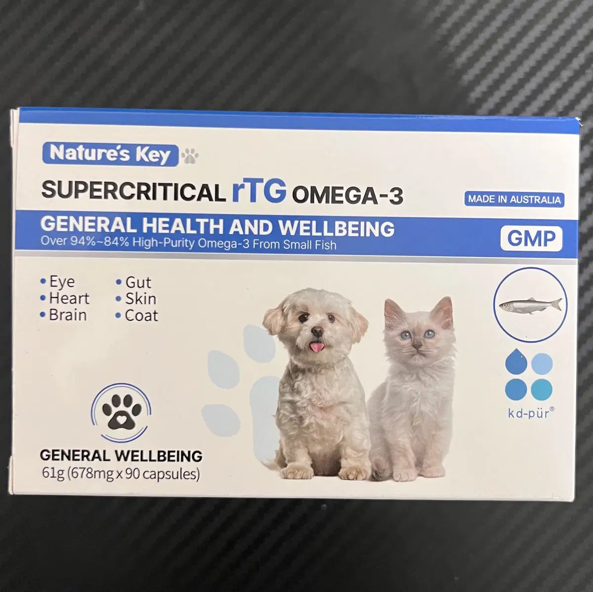 Dog and cat nutrition Cat food Nature'sky Omega 3 90 capsules