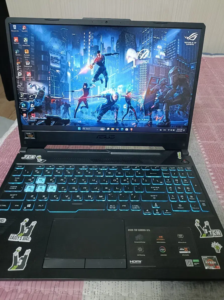 ASUS TUF Gaming A15 노트북