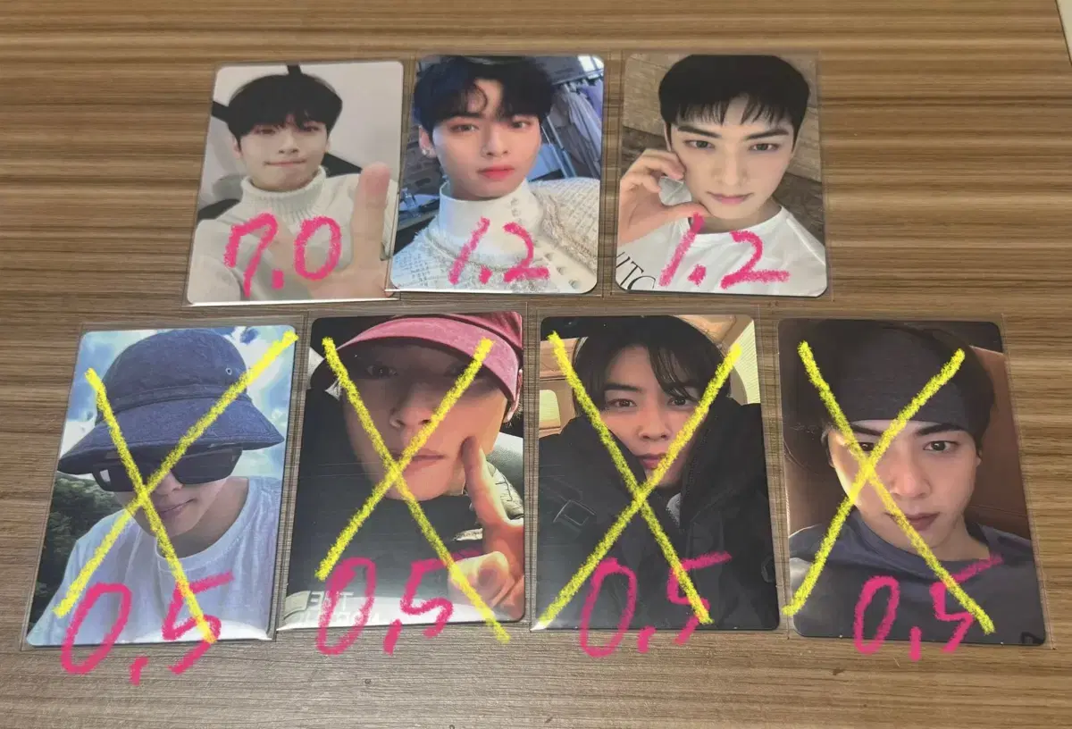 아스트로 차은우 앨포 팬클럽 포카 한정 위드 올라잇 미공포 특전