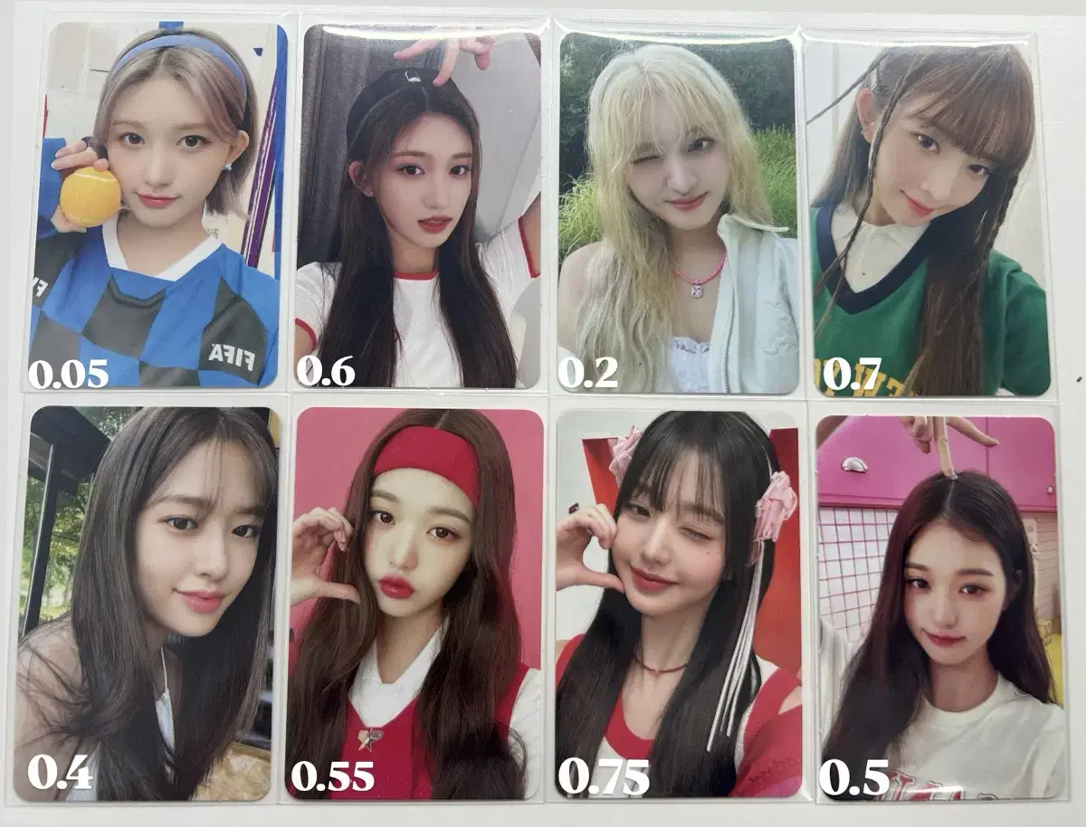 ive photocard WTS(lots of extras, I'm in a hurry so I'm selling cheap)