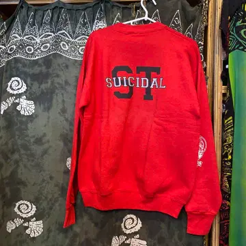SUICIDAL ST 도그타운 레드 트레이닝복 보기 드문 자살 라벨