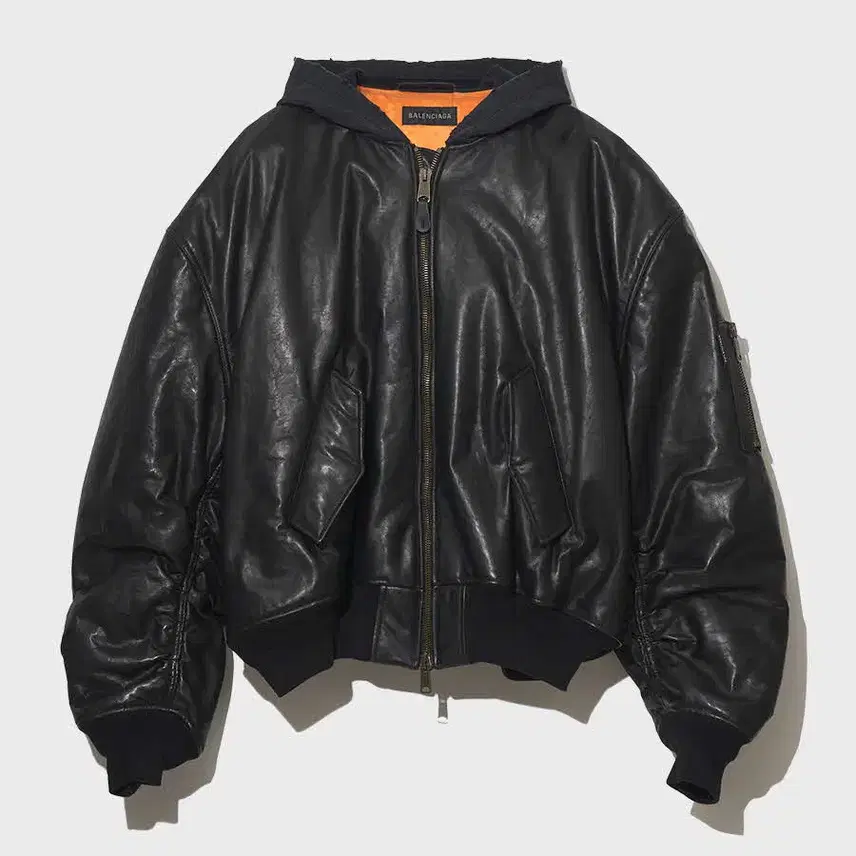 발렌시아가 BALENCIAGA leather jacket 사진 1