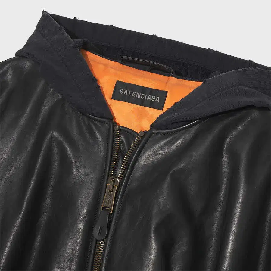 BALENCIAGA leather jacket