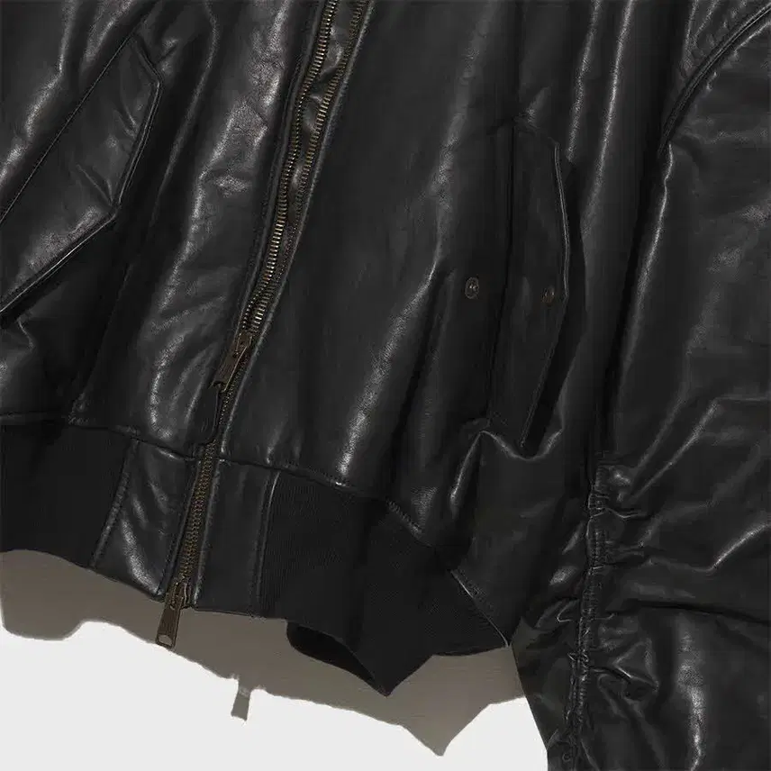 발렌시아가 BALENCIAGA leather jacket 사진 4