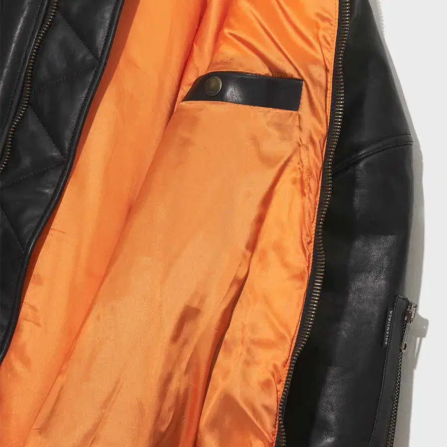 BALENCIAGA leather jacket