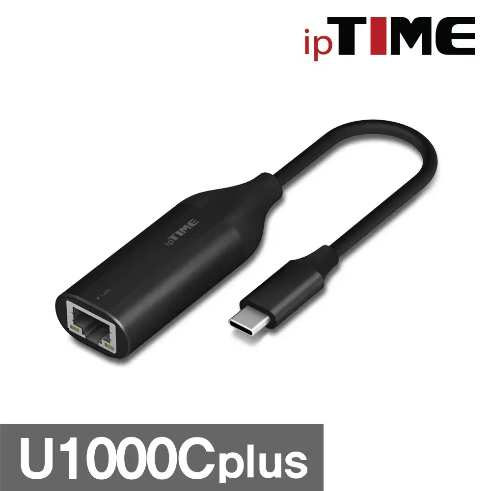 ipTIME U1000C plus 기가비트 랜카드 C타입 와이파이 노트북