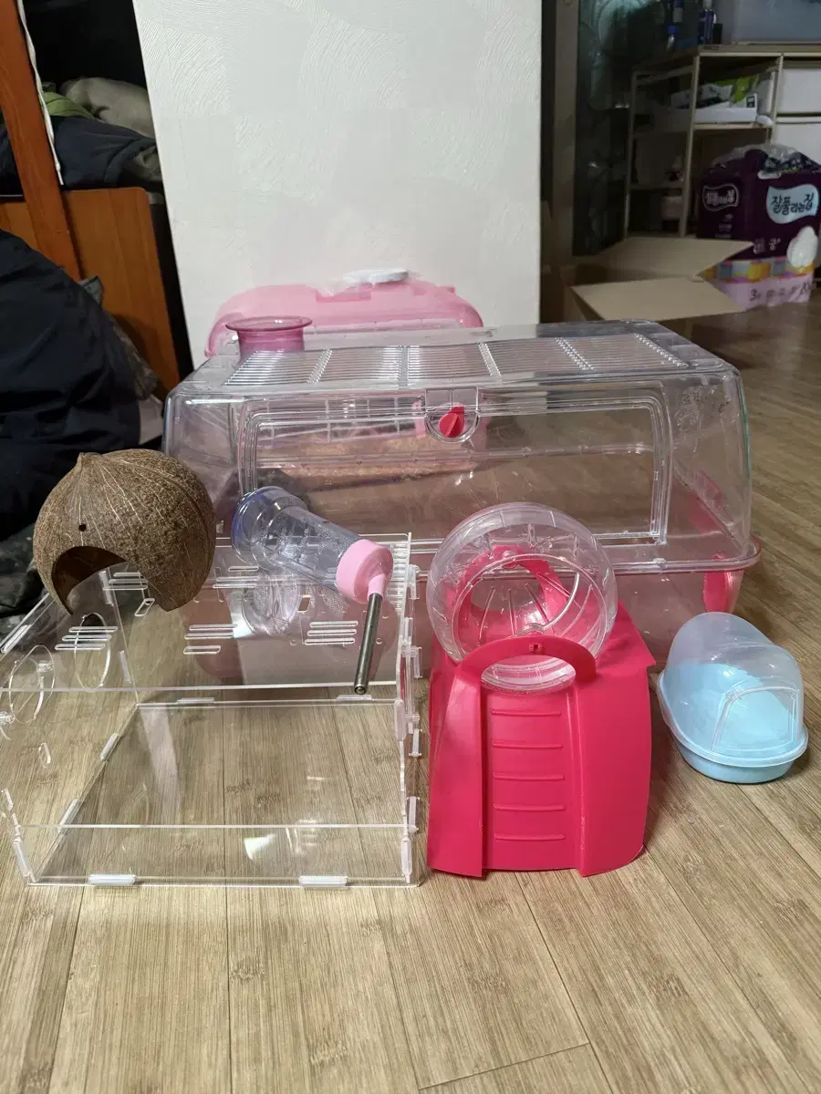 일괄 햄스터 케이지 풀구성품 용품