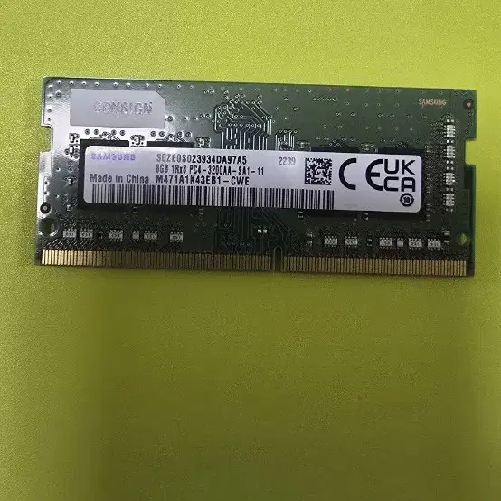 노트북 삼성 메모리 8gb m471a1k43eb1-cwe