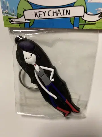 어드벤처 타임 마셀린 러버 키링