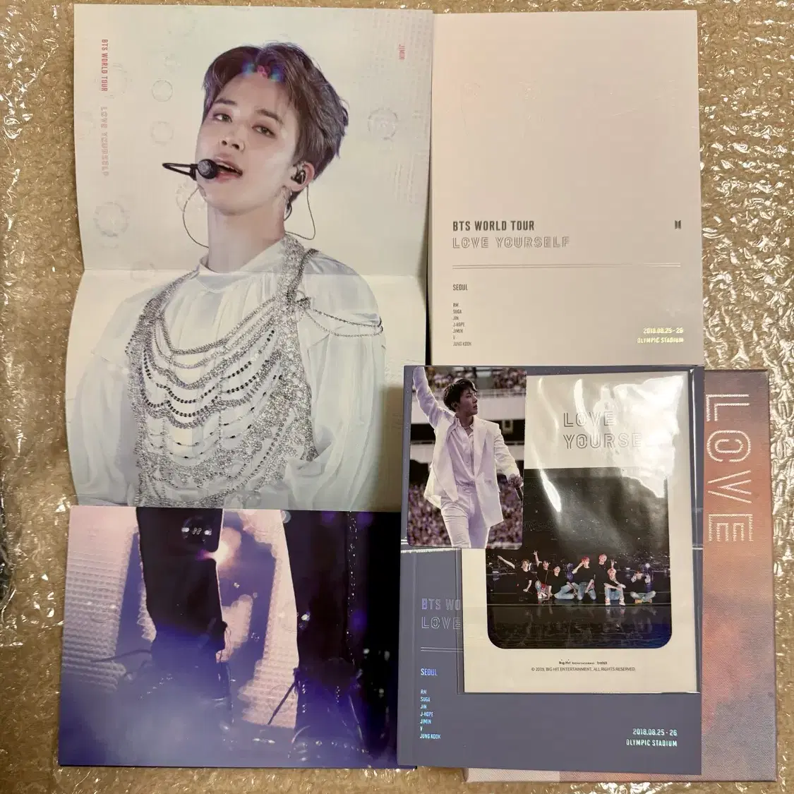 방탄 지민 제이홉 럽셀 서울 bts dvd Seoul Jimin Hobi