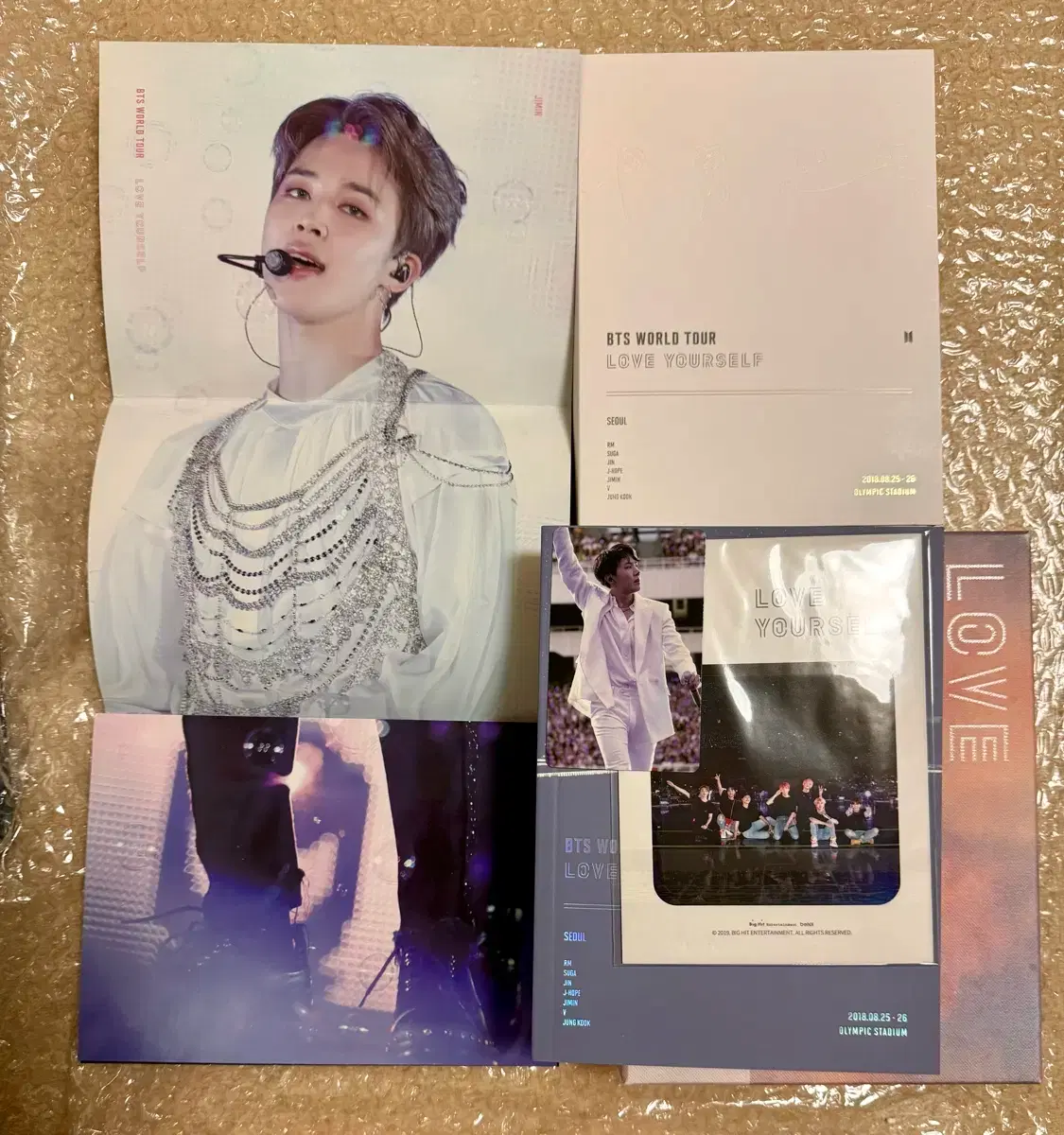 jimin j-hope 럽셀 서울 bts dvd Seoul Jimin Hobi