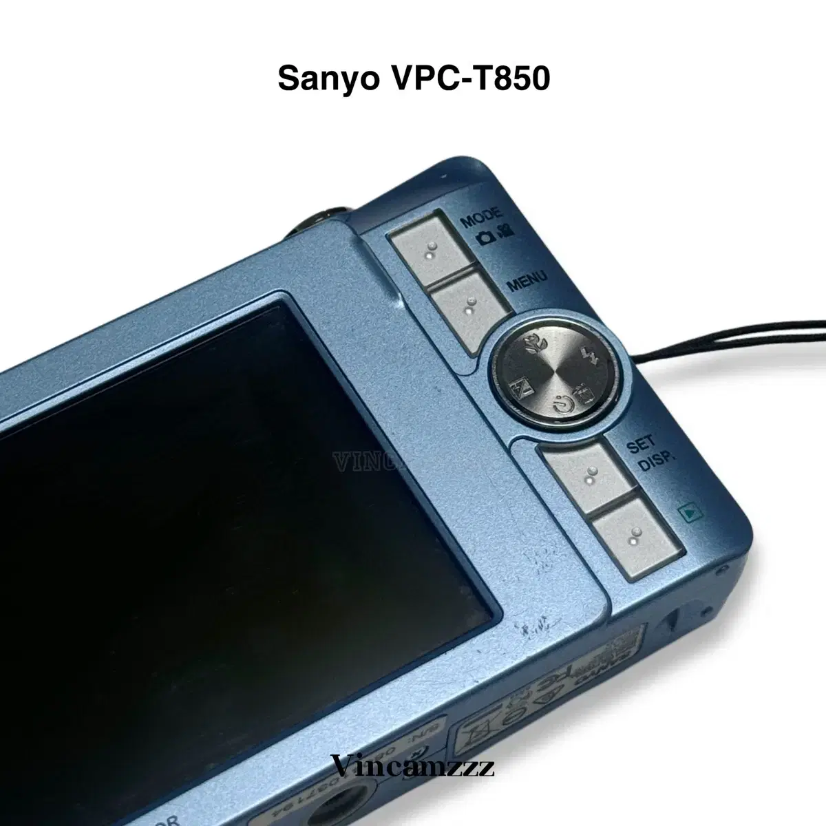 Sanyo 산요 VPC-T850 스카이 블루 디지털 카메라