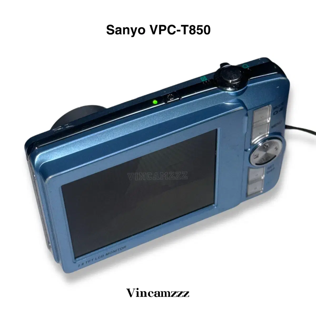 Sanyo 산요 VPC-T850 스카이 블루 디지털 카메라