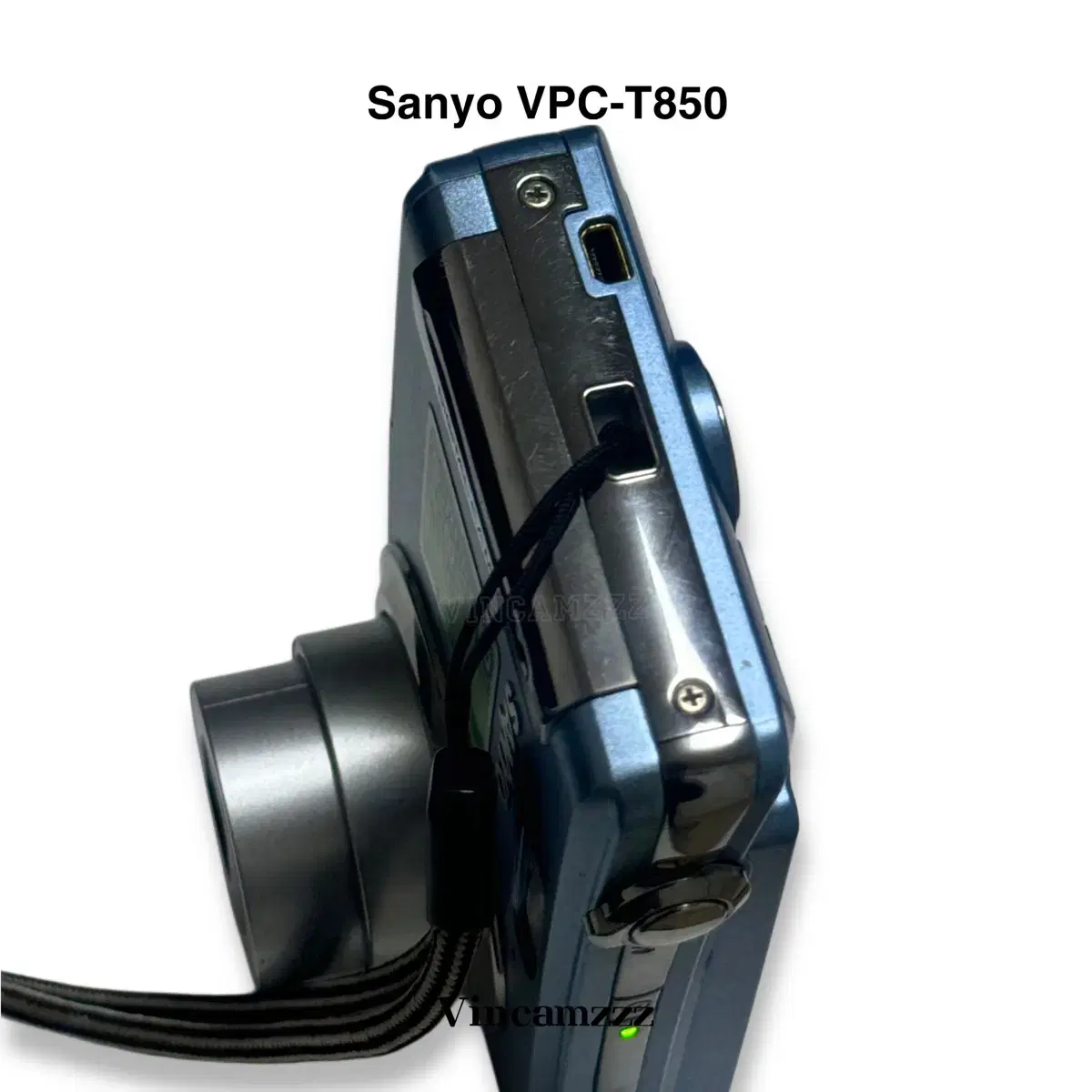 Sanyo 산요 VPC-T850 스카이 블루 디지털 카메라