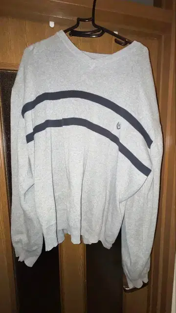 CHAPS Ralph Lauren 그레이 V넥 트레이닝복 XL