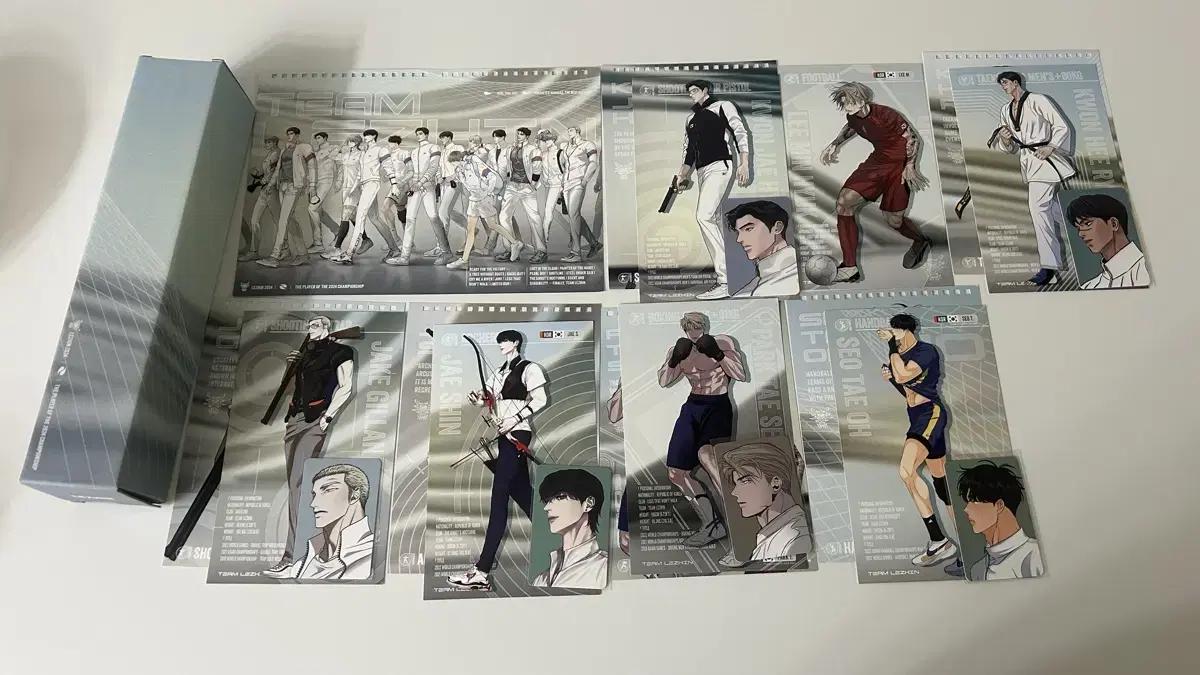 Bulk) Team Resin seasons greetings season's greetings poca postcard Calendar Resin Kwon Je-hyuk Jae-shin