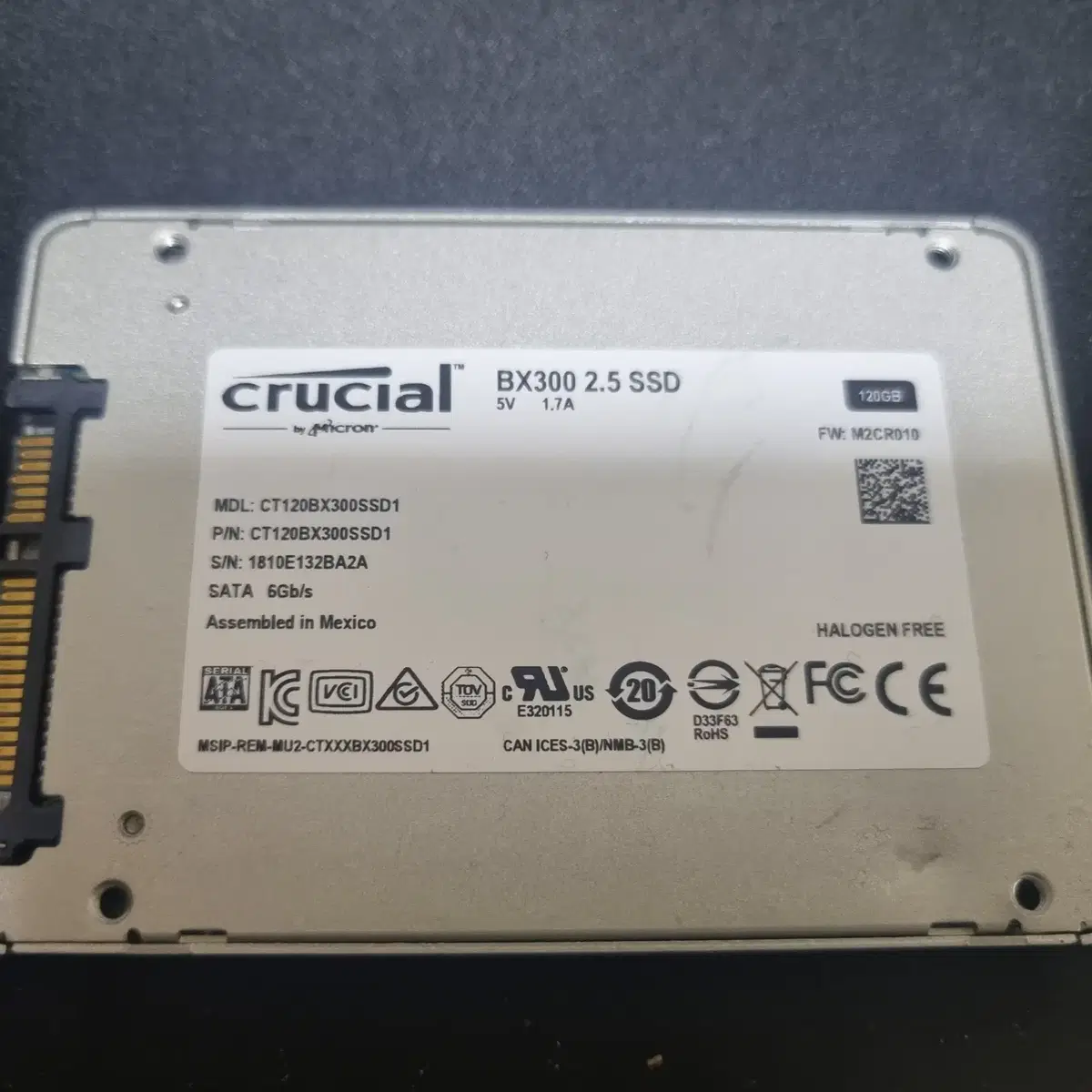 마이크론 Crucial BX300 (120GB)