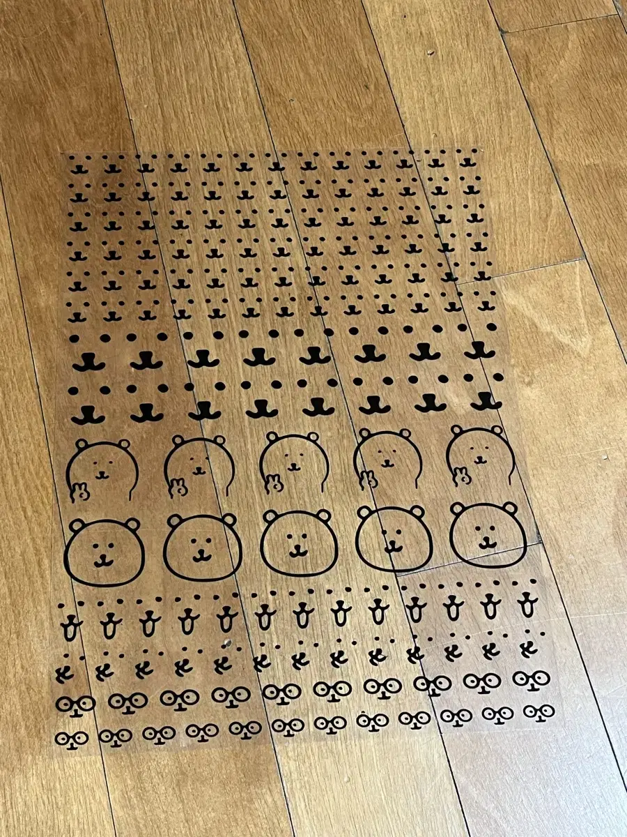 [Quick sale] Joke bear face sticker