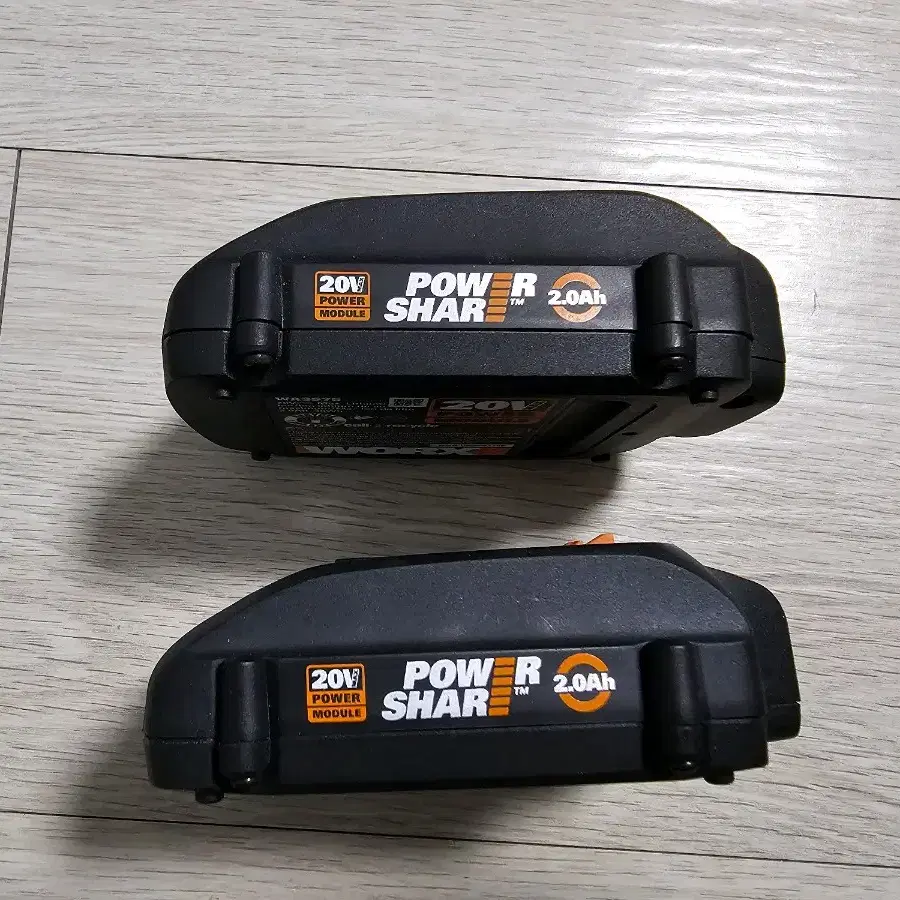 worx 미국판 배터리 WA3575 2.0A 배터리 2개