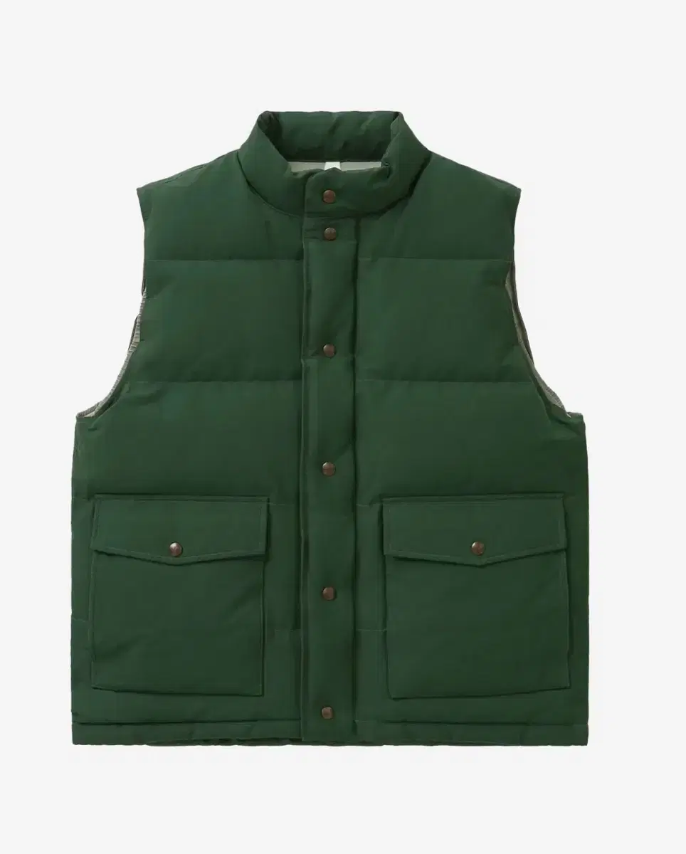 카키스 24FW 패딩베스트 그린 M