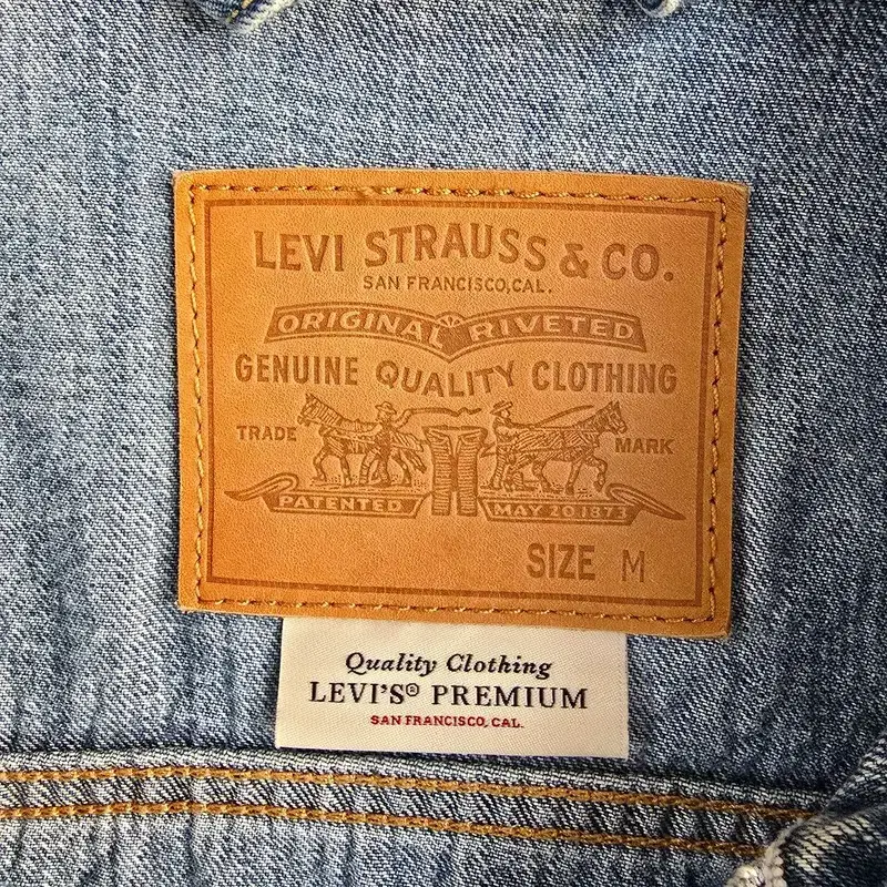 리바이스 프리미엄 라인 Levi's 데님 청 자켓 남 M