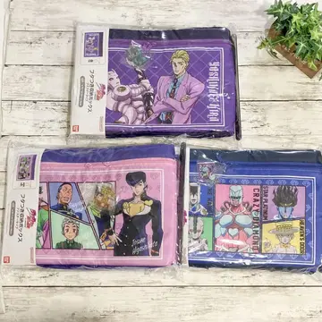 죠죠의 기묘한 모험 뚜껑이 있는 수납 박스 참 포함 3종 세트