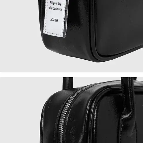 니히 SQUARE BAG MINI - BLACK