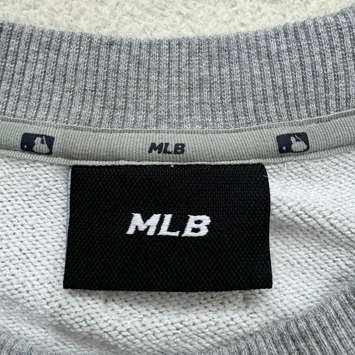 [S] MLB 공용 모노그램 다이아 빅로고 맨투맨 티셔츠 N4861