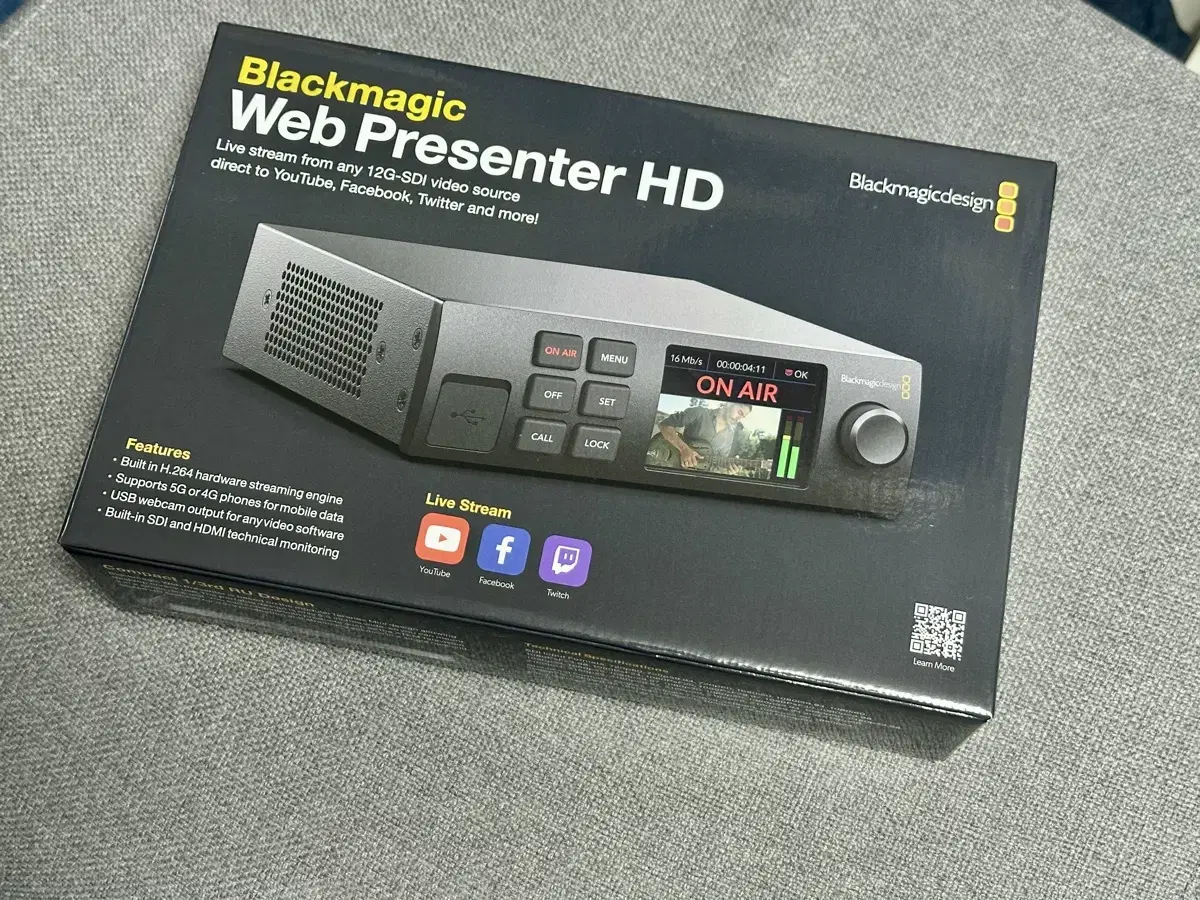 Blackmagic Web Presenter HD 웹 프레젠터