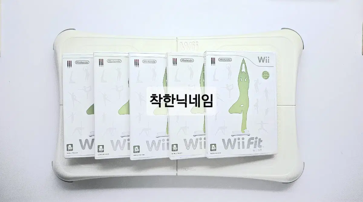 [닌텐도 Wii] Wii fit (위 피트) 5개 & Wii 밸런스보드