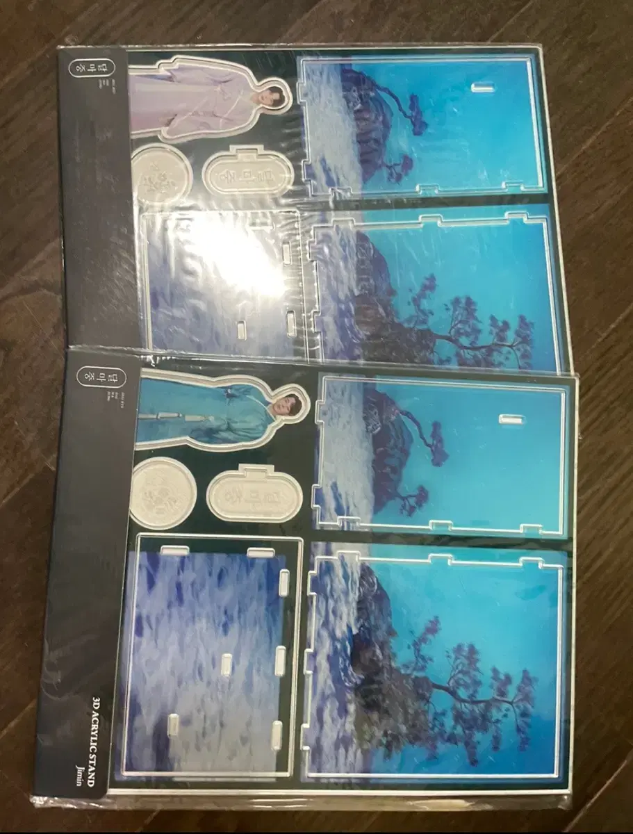 (미개봉)BTS 방탄 달마중 진,지민 아크릴스탠드