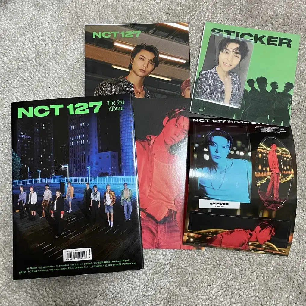 NCT127 엔시티127 Sticker 스티커 앨범 (포카o)