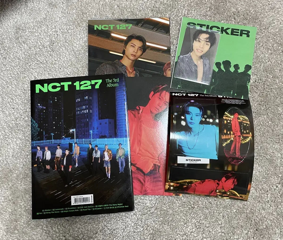 NCT127 엔시티127 Sticker 스티커 앨범 (포카o)
