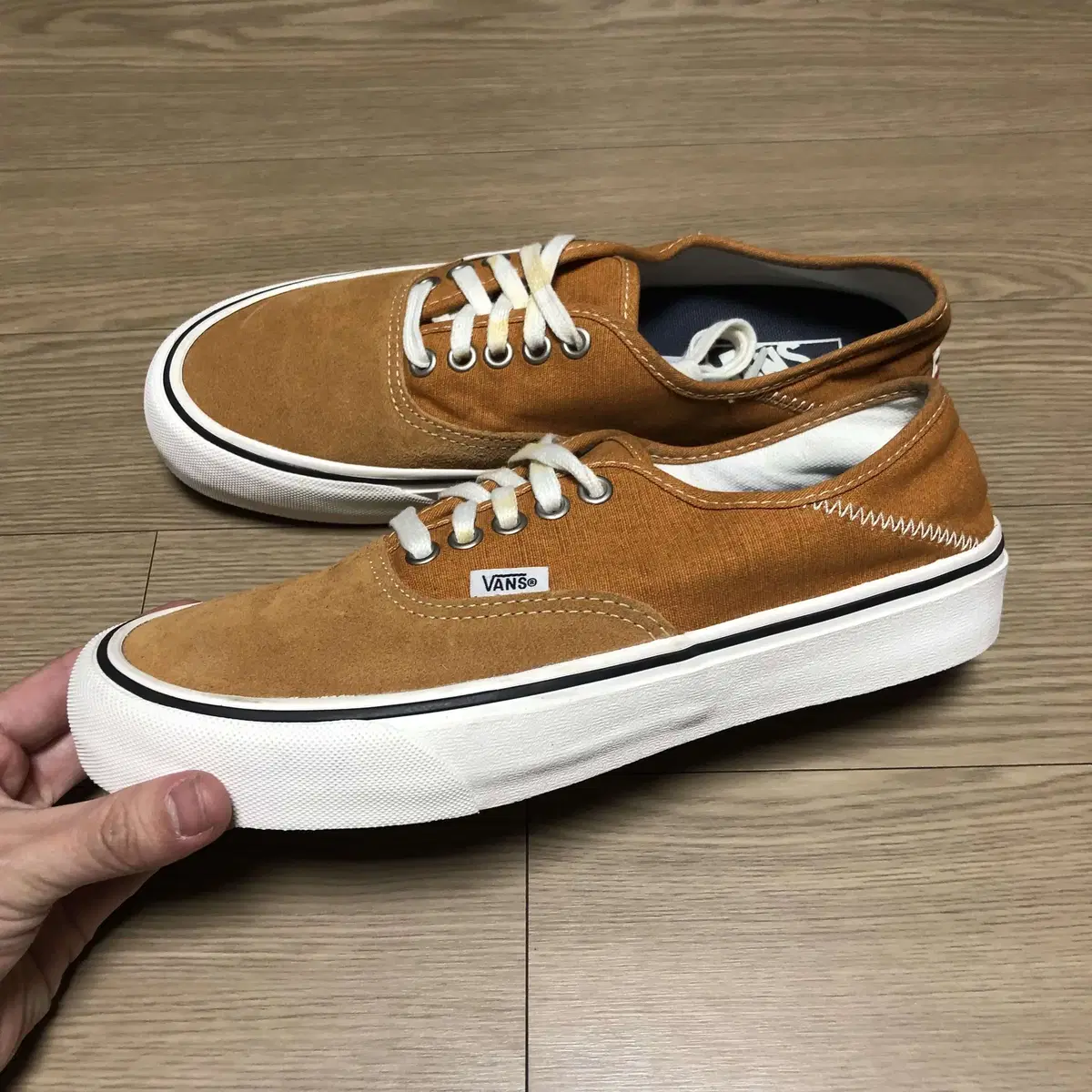 260) 반스 VANS 어센틱 SF 솔트워시 브라운 반스 어센틱 260